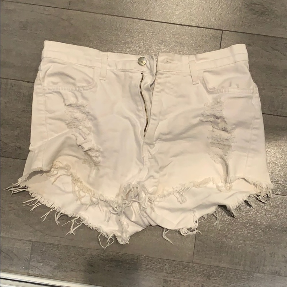Ripped shorts